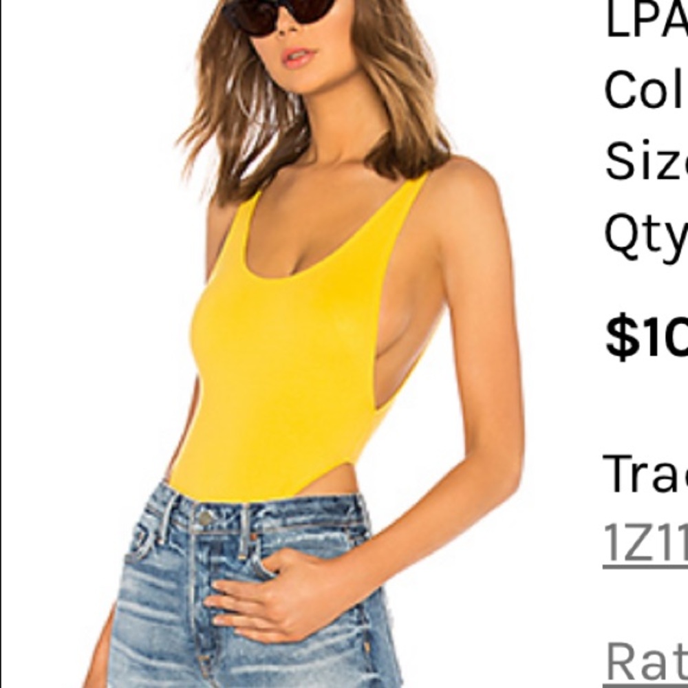 High hip bodysuit